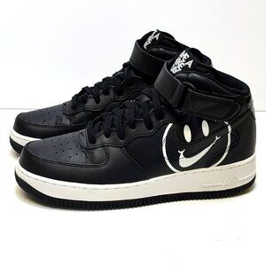 Nike Air Force 1 Mid Have A Nike Day Shoes Leather Uppers Padded Collar Mens 8.5